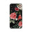 Black Wood Printed iPhone Case / Samsung Case Phone Cover - Petals