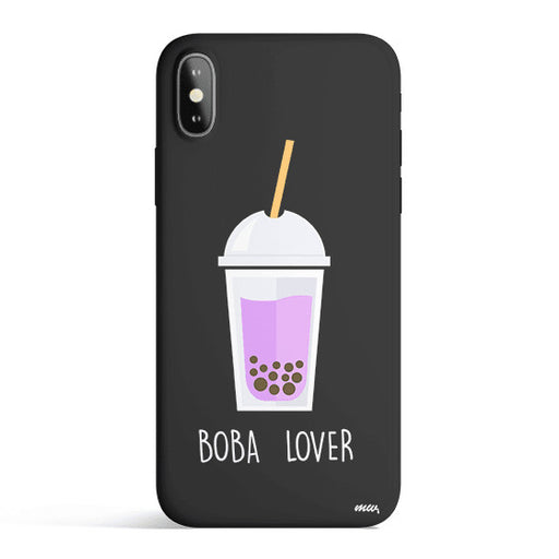 Boba Lover - Colored Candy Matte TPU iPhone Case Cover