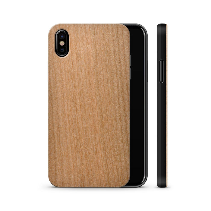 Wooden Phone Case - For iPhone and Samsung   - Husky Wolf